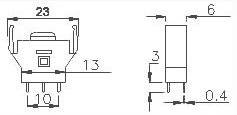 CH74-2032 держатель для CR2032 (рис.2)