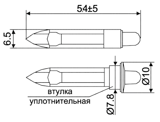 КИПД51В3-Ж-П3 Метро 08г. индикатор (рис.2)