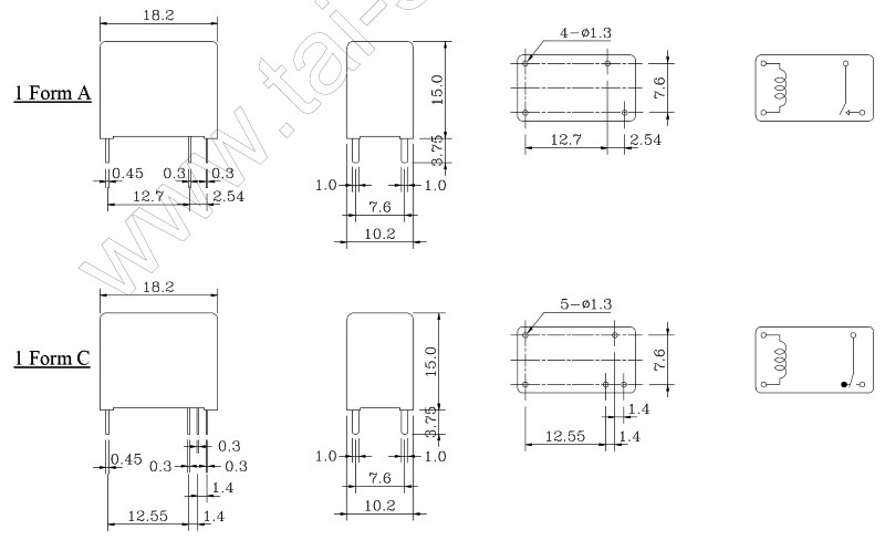 TRC-24VDC-SC-CD-R реле эл.магнитное (рис.3)